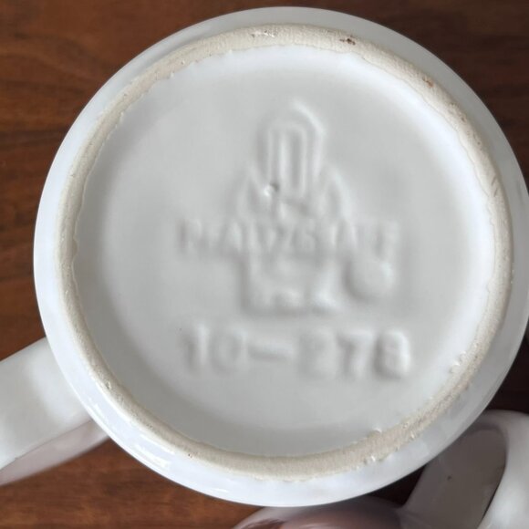 3 Vtg. Pfaltzgraff Movie Star Mugs Actors John Wayne Humphrey Bogart Clark Gable - Picture 14 of 15